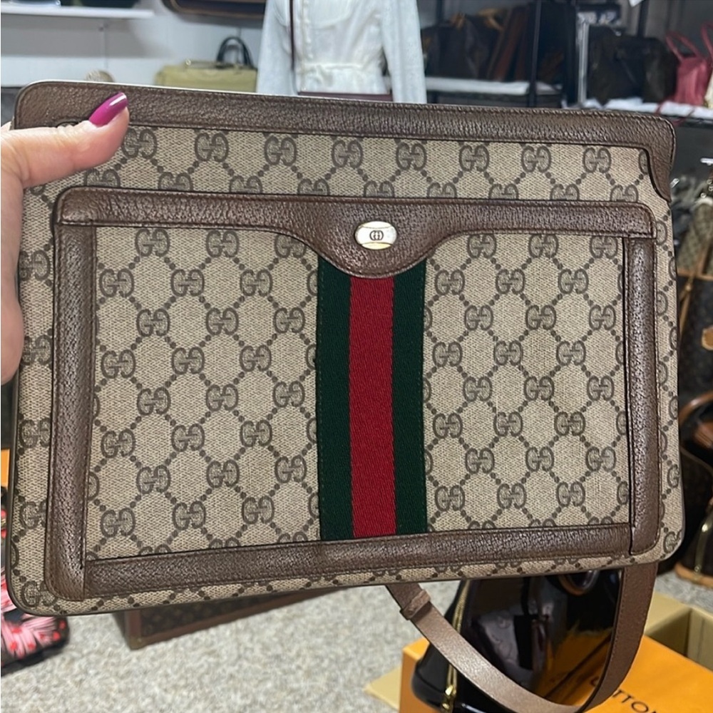GUCCI OPHIDIA TWO WAY SHOULDER BAG